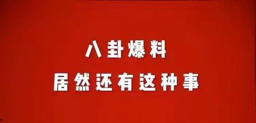 娱乐花边八卦爆料,明星们的幕后故事与惊人真相  第1张